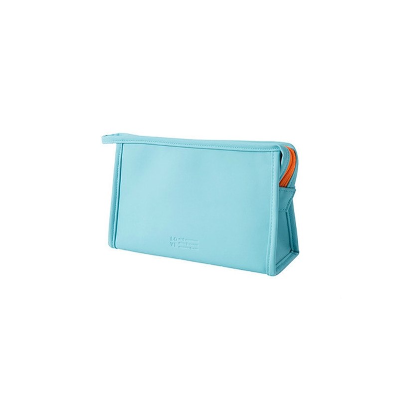 Reise Kosmetik tasche Frauen wasserdicht nette candy farben make-up taschen tragbare speicher Machen up Tasche Organizer: B2