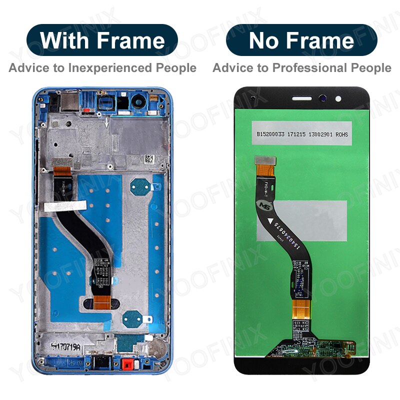 Voor Huawei P10 Lite Lcd WAS-LX1 WAS-LX2 WAS-LX3 WAS-LX1A Touch Screen Digitizer Vervanging Deel Voor Huawei P10 Lite Display