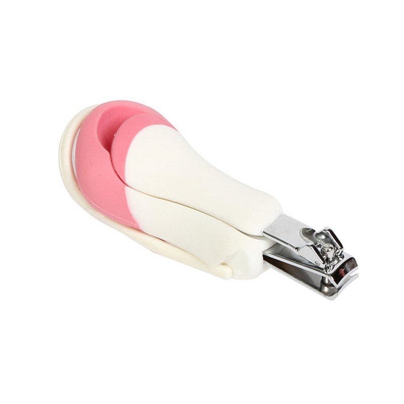 2019 bebê prego clippers tesoura com bolso de lupa dedo do pé clipper para o bebê recém-nascido diário do prego do bebê ferramenta