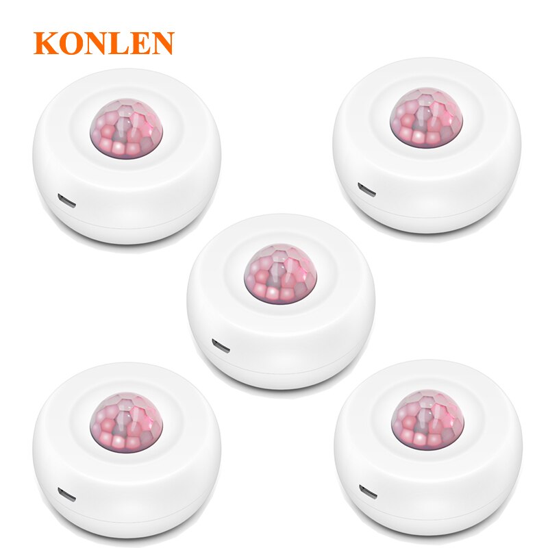 Tuya Smart Life WIFI Motion Sensor PIR Ceiling Alarm Detetor Human Body Movement Infrared Security Intruder Detection Alert