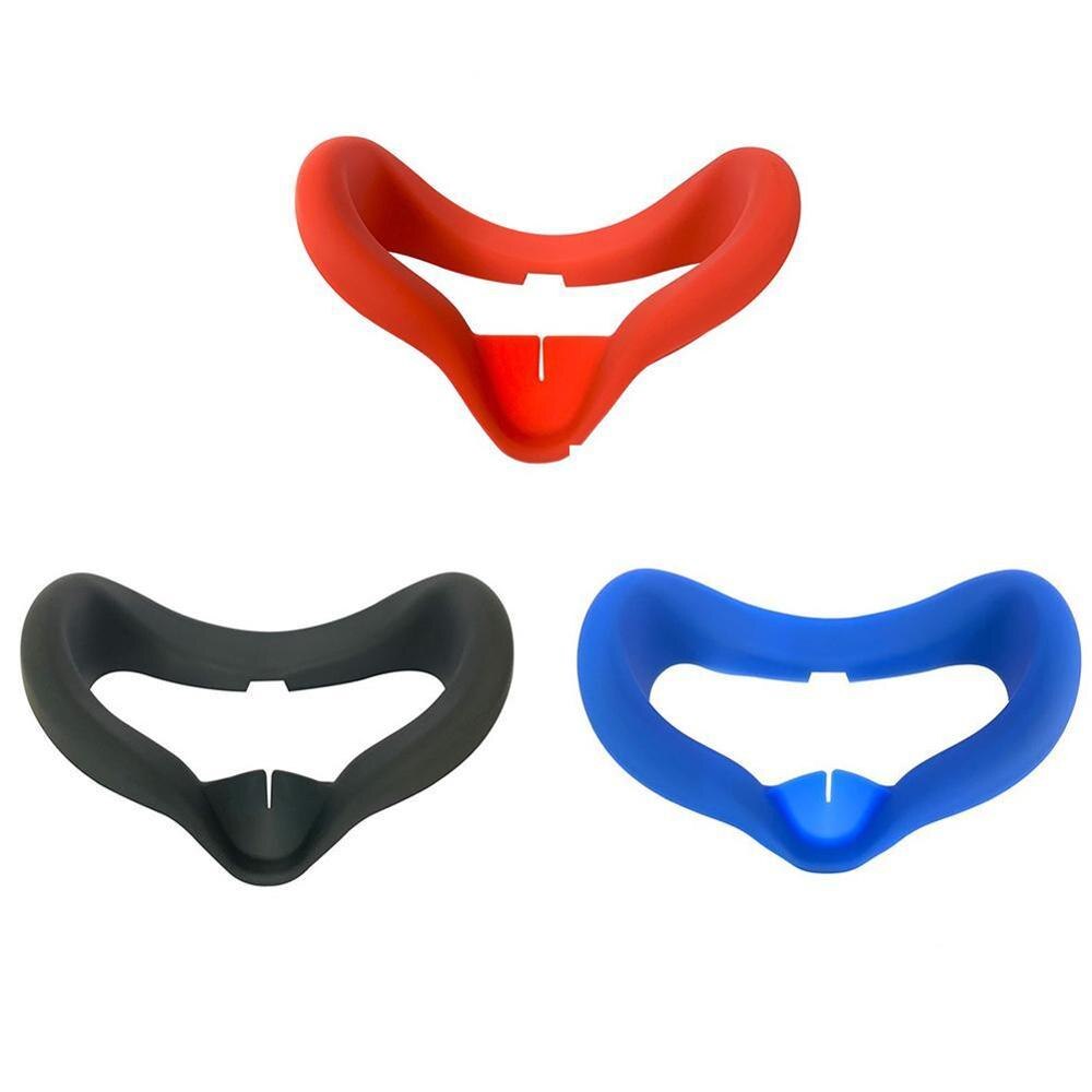 1pc mykt anti-svette silikon øyemaske deksel til oculus pute lys briller som blokkerer anti-lekkasje ansikt unisex øyedeksel vr que  m9 o 0
