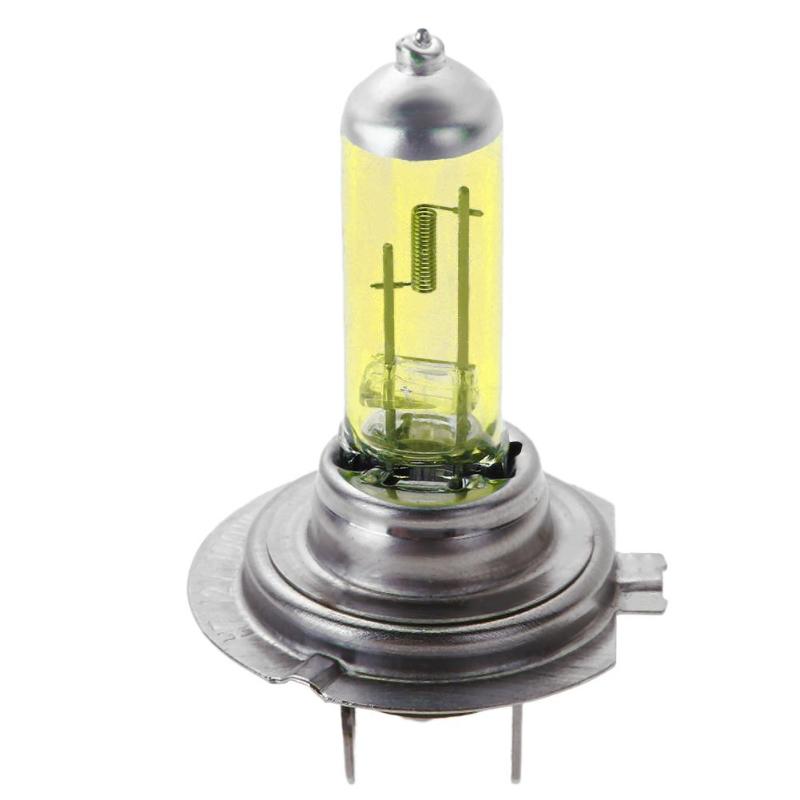 12V 55W Halogen Lamp Bulb Krypton Gas 4500K Car Light Blue Blulb with Stainless Steel Lamp Holder for Cars