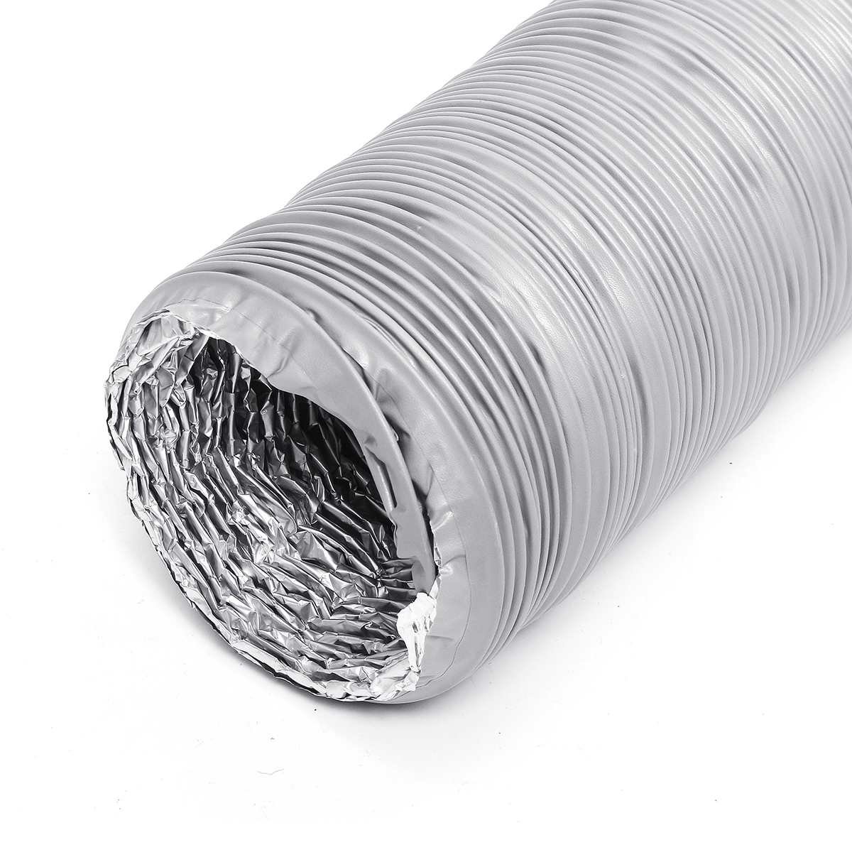 2/6/8/10 meter avgasrör flexibel luftkonditionering avgasrör ventilationsslang kanalutlopp 150mm ventilationskanal ventilationsslang