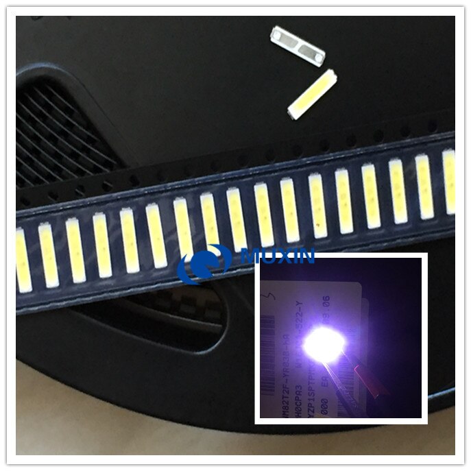Para LG SMD 8520 LED Innotek LED retroiluminación LED 0,5 W 8520 3V blanco frío 500 Uds 50-55LM aplicación de TV