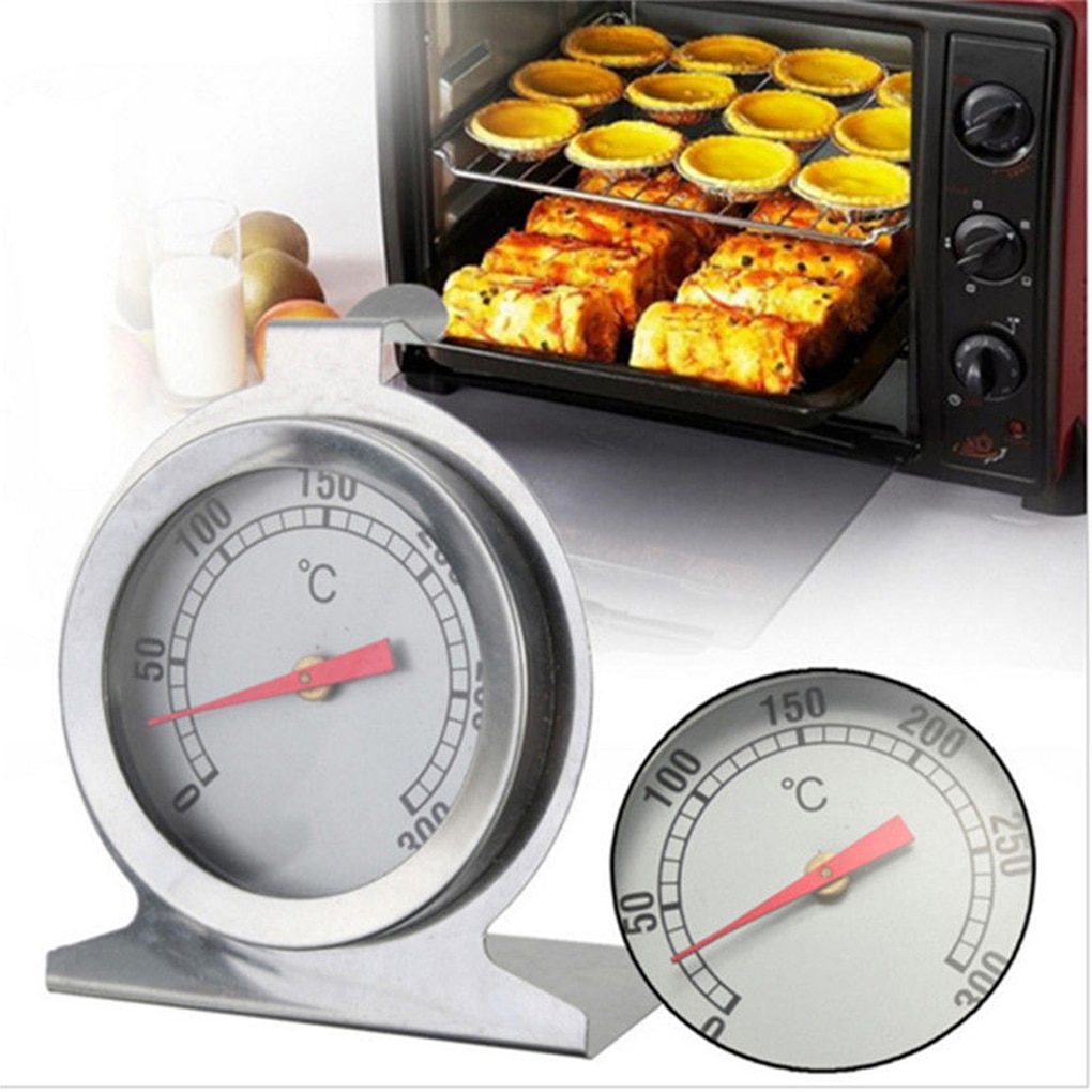 50-600 ℃ Keuken Voedsel Temperatuur Rvs Oven Fornuis Thermometer Stand Up Dial Temperatuurmeter Mini Grill Thermometer