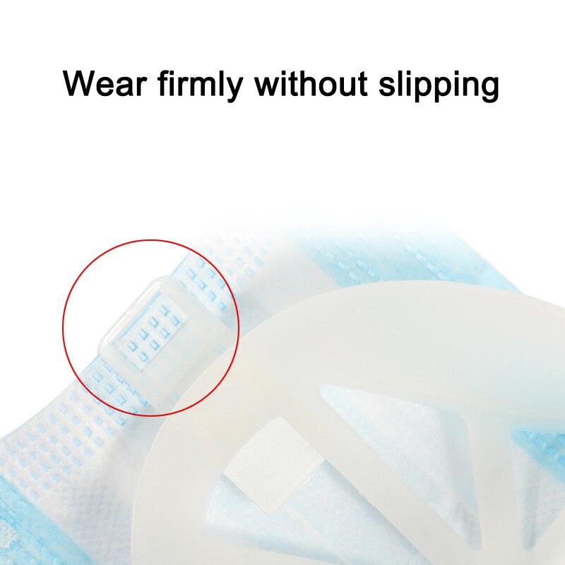 1/5Pcs 3D Herbruikbare Gezicht Cover Beugel Mond Binnenste Standhouder Aparte Ademen Ruimte Unisex Xr