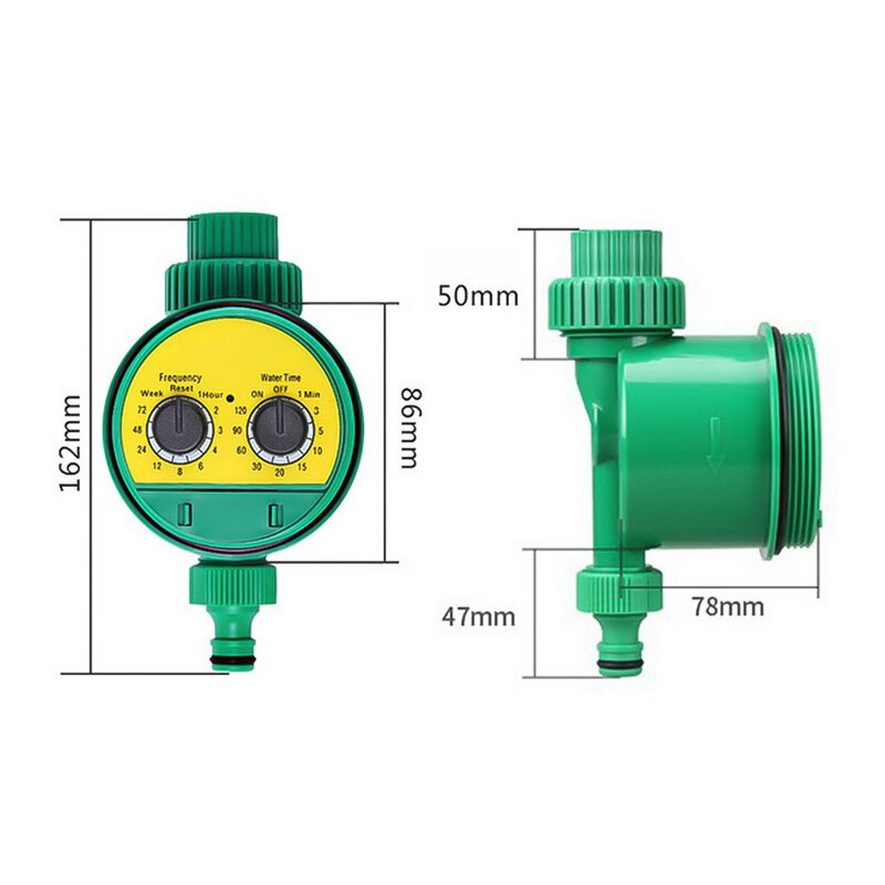 Automatische Smart Irrigatie Controller Watering Timer Lcd Display Slang Kraan Timer Outdoor Waterdichte Automatische Aan Uit: B Timer 162x86mm