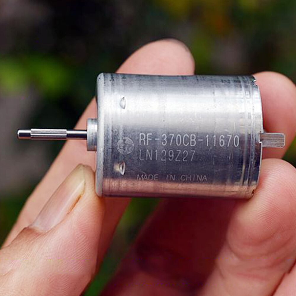 Mabuchi rf -370-11670 motor  rc370 ädelmetallborste 370 mikro mini runda elektriska maskiner 6000 rpm tyst mute  dc 12v-24v