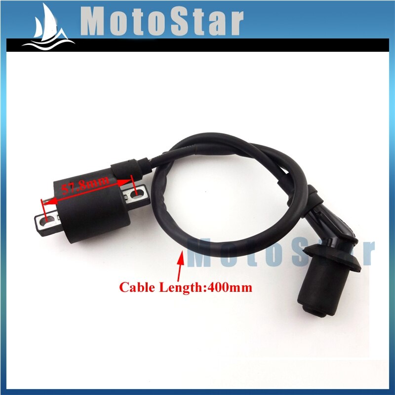 Ignition Coil For Dirt Bike CG 125cc 150cc 200cc 250cc Engine ATV Quad 4 Wheeler Moped Scooter