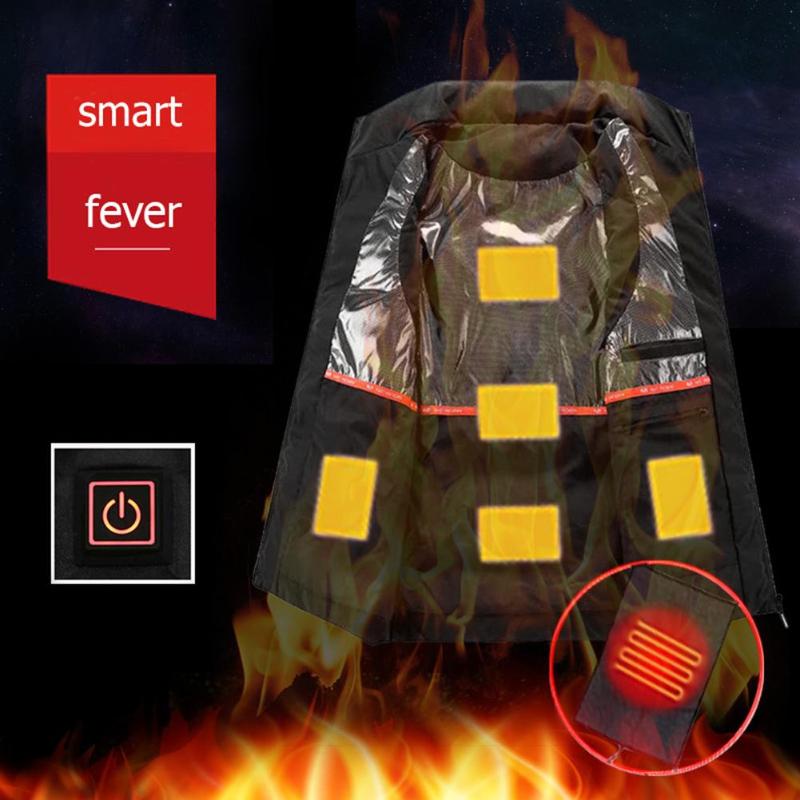 Carbon Fiber Electric Clothes Heating Pads Adjustable Temperature Warmer