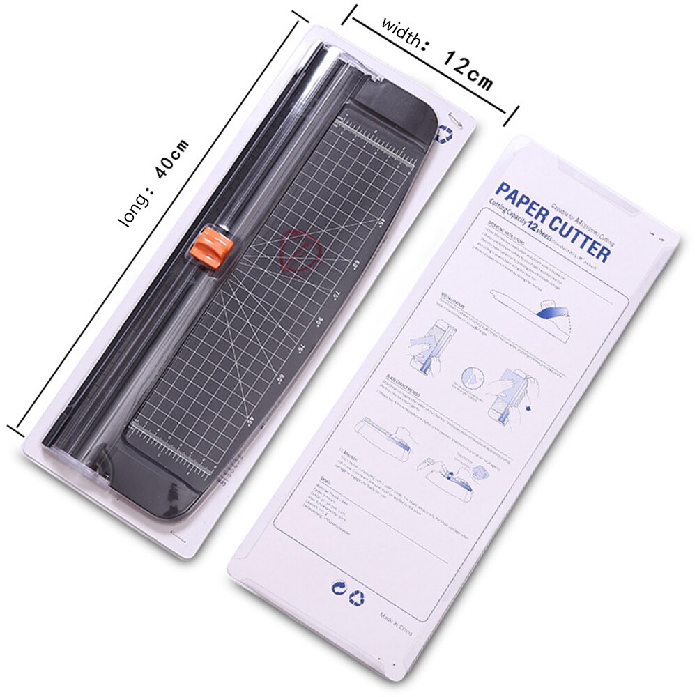 Paper cutter paper cutter portable plastic scrapbook paper cutter paper cutter office paper cutter A4 paper Paper cutter