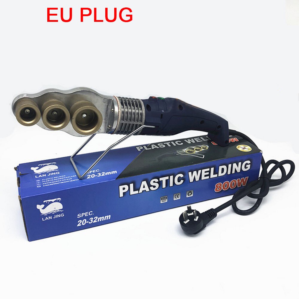 Electric Pipe Welding Machine Aluminum Heating Tool Electronic Constant Temperature Melt Thermostat Welding Machine: White
