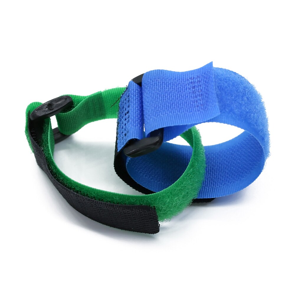 10Pcs Reusable Fishing Rod Tie Holder Strap Suspenders Fastener Hook Loop Cable Cord Ties Belt Fishing Tackle Box Accessories