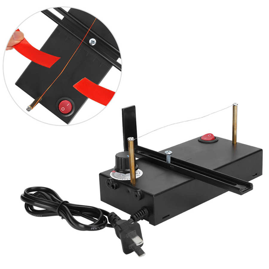Mini Machine de découpe électrique manuelle à ruban, 220V, avec prise CN, pour couper les cheveux, la dentelle et les ornements