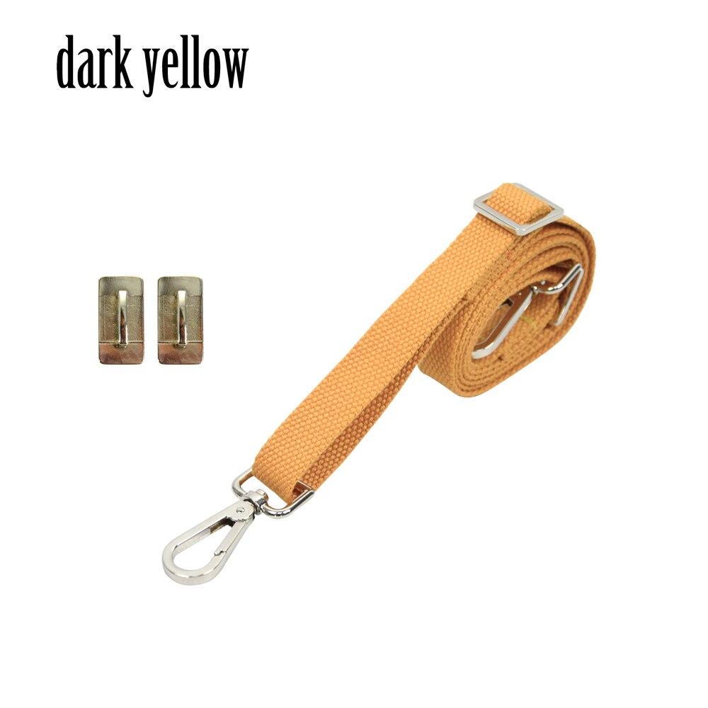 neue Polyester Baumwolle Obag gürtel Rucksack Bausatz Gurt Mit Schnallen für O Platz tasche: dunkel Gelb