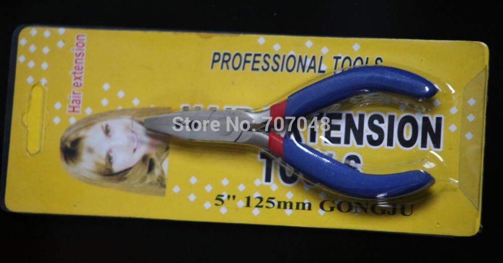 5" hair extension plier Heat Fusion Glue Keratin Bonding / Micro Rings Removal Pliers for Hair Extensions