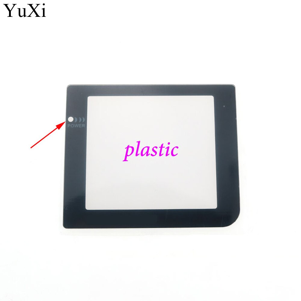 YUXI Plastic Glass Screen Protector Cover Replacement for Game Boy Pocket for GBP Screen Lens Faceplate