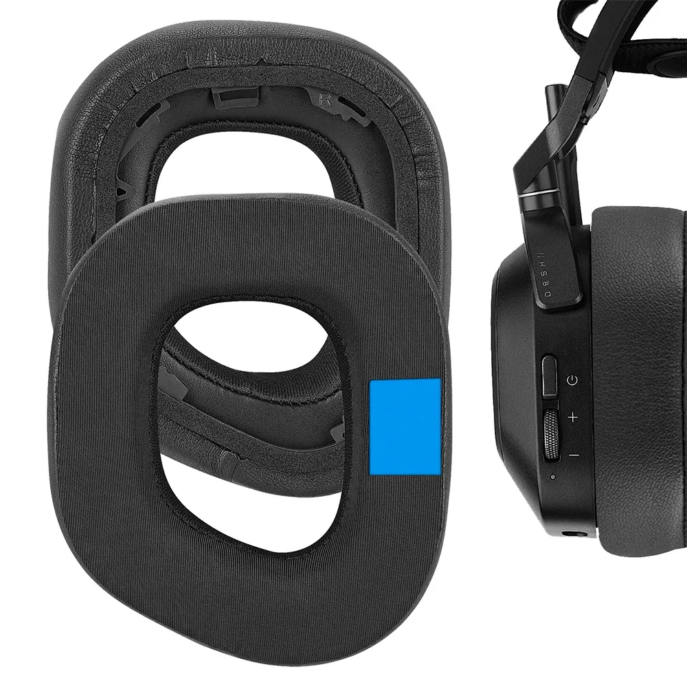 Vervangende oorkussens voor Corsair HS80 HS80 RGB draadloze hoofdtelefoonaccessoires Headset oorkussen Reparatieonderdelen spons