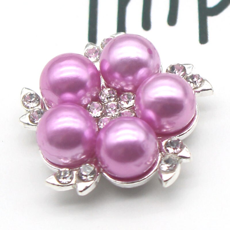 21MM guzik perłowy z kwiatkiem na odzież Diy Manualidades ozdobny kolorowy guzik do szycia Rhinestone do robótek ręcznych: 46