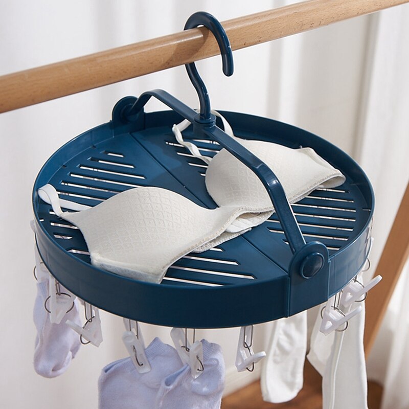 Étendoir à linge pliable séchoir à linge égouttoir pour serviette, sous-vêtements, chapeau, écharpe, pantalon, vêtements de bébé