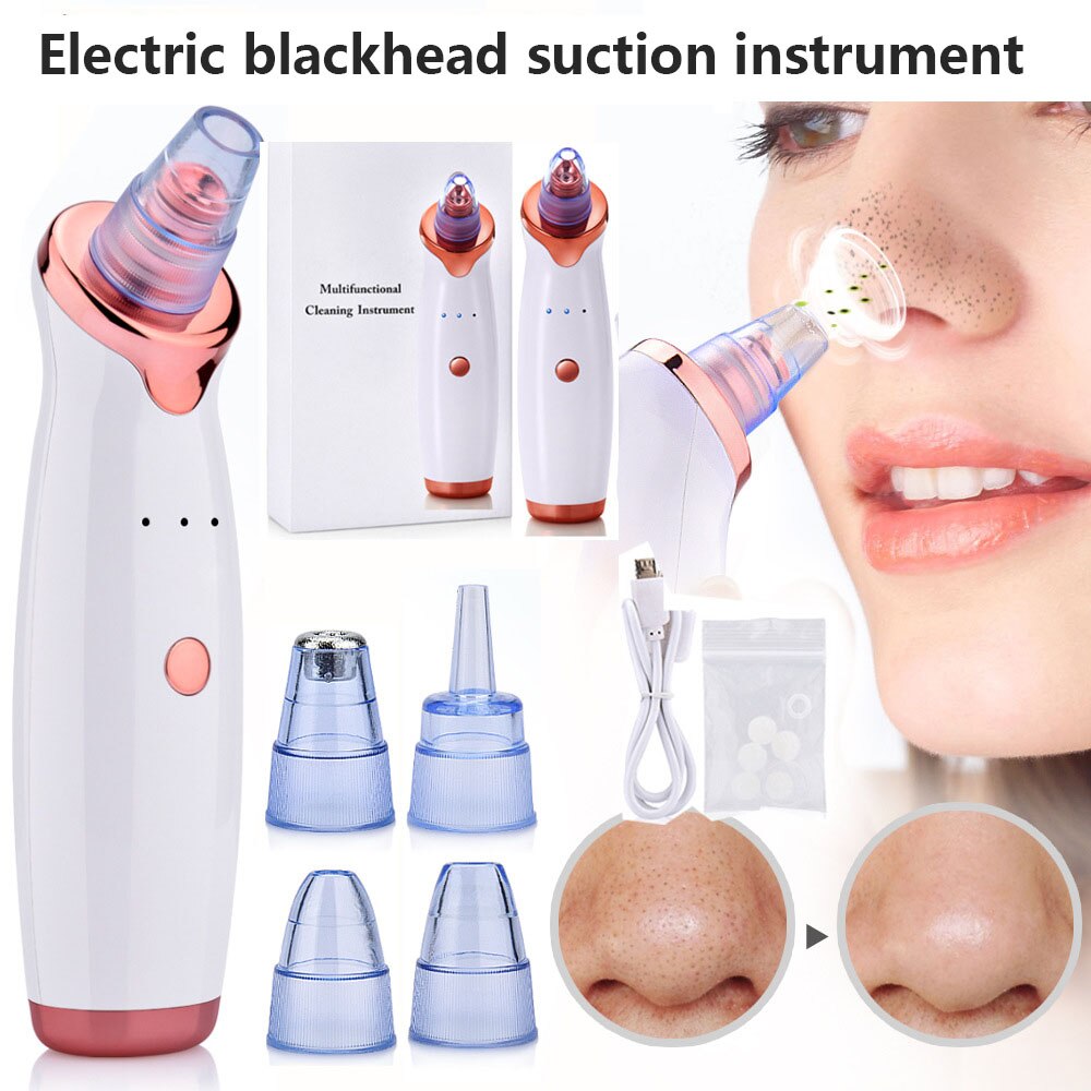 Ultrasonic Skin Scrubber Vibration Face Spatula Blackhead Remover Facial Scrubber Shovel Clean Cavitation Peeling Facial Lifting