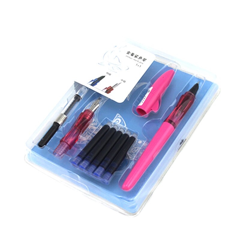 2 stücke Feder 5 stücke Blau tinte jinhao Serie Süssigkeit Farbe Brunnen Stift farbe serie neue Auflistung brunnen stift: G