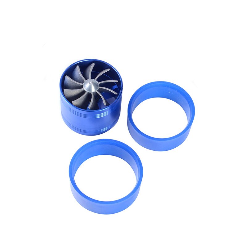 Compresseur unique Turbine Turbo chargeur filtre à Air ventilateur d'admission économiseur de gaz de carburant pour voiture SUV universel