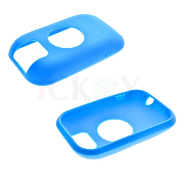 Funda de silicona protectora de goma para ciclismo, accesorio para ordenador GPS Polar V650: Sky Blue
