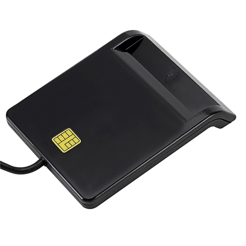 USB Smart Card Reader For Bank Card IC/ID EMV card Reader for Windows 7 8 10 Linux OS USB-CCID ISO 7816