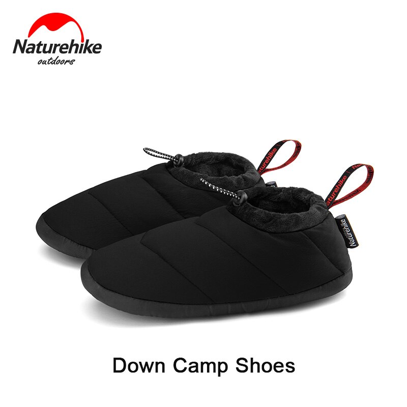 Naturehike low-top camp dunsko  -5-5 ℃ varm vanntett vindtett hvit andedun sko sklisikker hjemme ultralett bærbar
