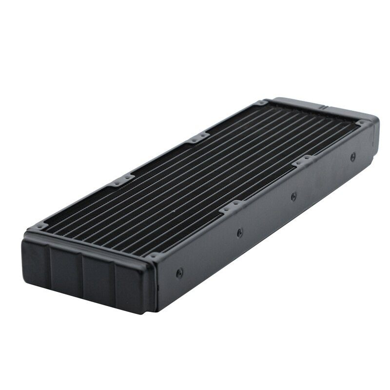 Alu Wärmetauscher G1/4 - 12 Rohre Für PC Wasserkühlung