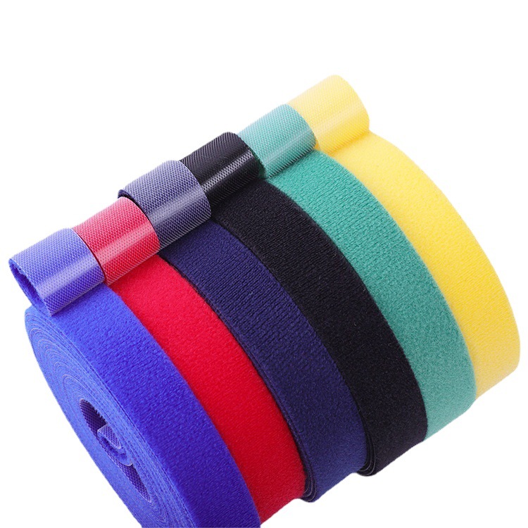 5M/Roll 15/20mm Velcros Strap Adhesive Fastener Tape Cable Ties Reusable Double Side Hook Loop Cable Tie Wires Management Straps