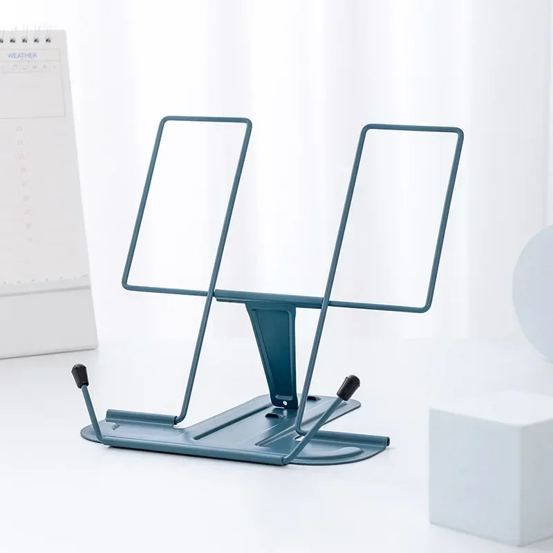 Support de livre Portable, repose-lecture réglable, support de livre de recettes, support de téléphone Portable pour livre de cuisine, support de tablette pour manuel: Violet