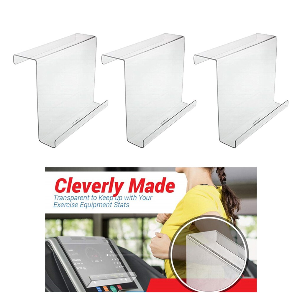 3Pieces Fitness Equipments Dashboard Reading Display Supporter Book Tablet Racks
