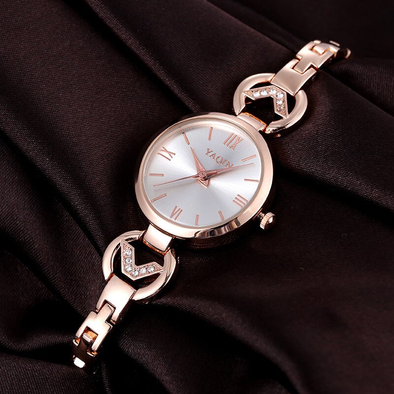 Mode Dames Strass Armband Horloge Luxe Mode Persoonlijkheid Quartz Dames Eenvoudige Horloge Relogio Feminino Reloj Mujer