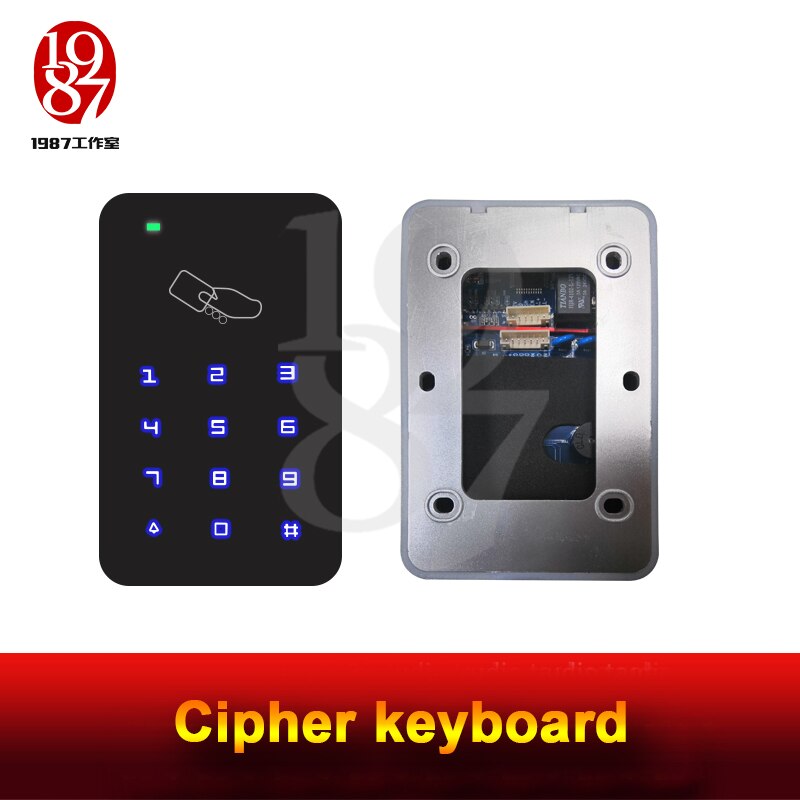 Takagism game prop, Real life room escape props jxkj-1987 cipher keyboard enter right password on the keyboard to open door