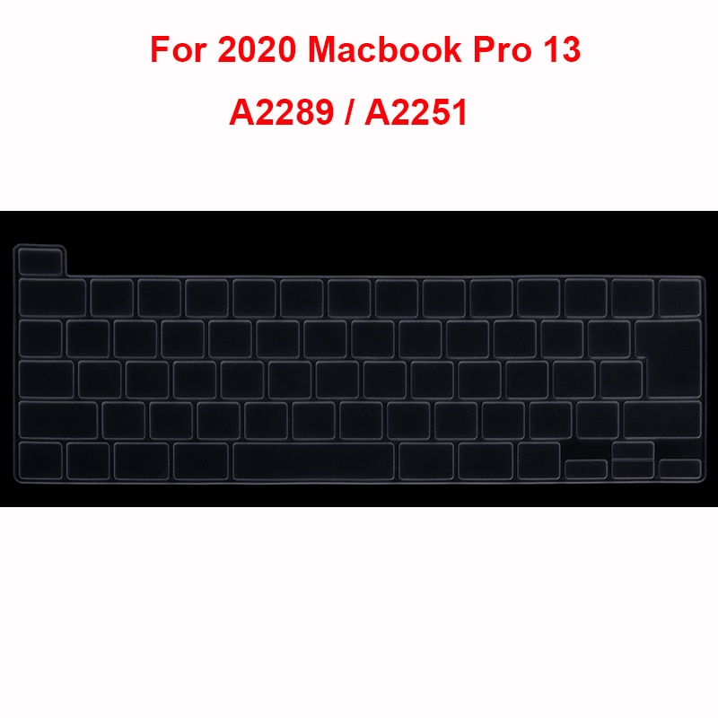 Japanese style keyboard protector for Macbook Pro 13 A2289 A2251 Pro 16 A2141 keyboard cover