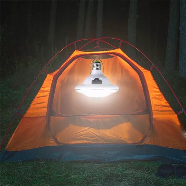 22 LED Solar Lamp Ultra Heldere Outdoor Camping Lamp Tent E27 Lampen Met Afstandsbediening Oplaadbare Hooking Emergency Solar lamp