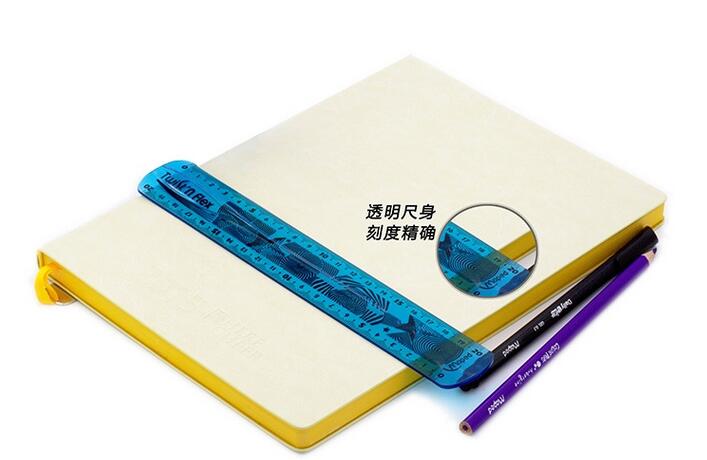 Premium flexibele rechte heerser, transparante vouwen zachte heerser 30cm (12 inch) meten lengte