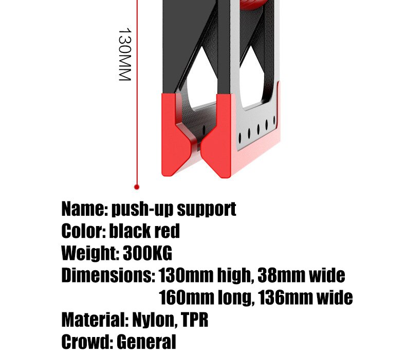 Folding Push-ups Stand Home Gym Push Up Men Body Building Bracket For Push-ups Anti Slip Handle Gimnasio Flexiones Pushup