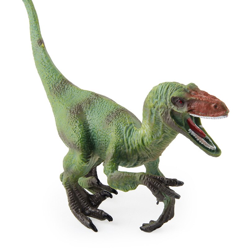 15cm giocattolo modello di dinosauro di plastica cavo Tyrannosaurus Rex triceratopo Brachiosaurus velocraptor regalo di compleanno per ragazzo: Velociraptor