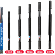 Fitness arm force device black spring home arm force bar chest expander fitness equipment grip bar