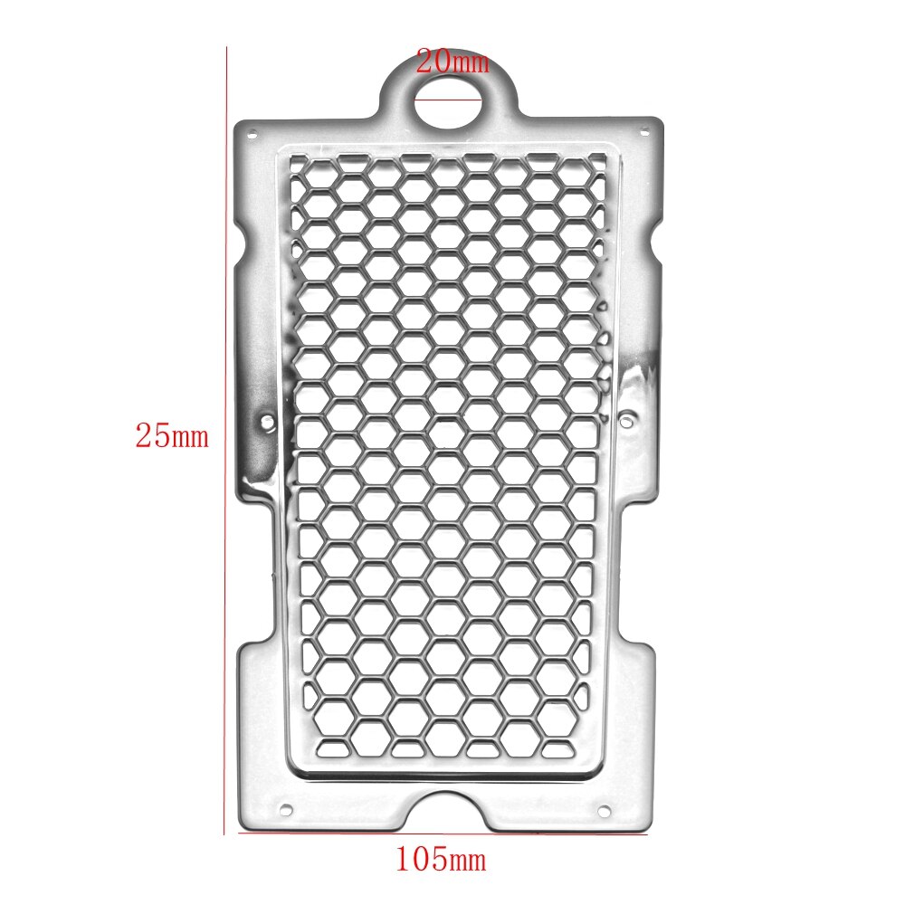 Garde Radiateur Moto Acier Inoxydable Noir – Protection Grille Pour Kawasaki Z650 2017-2020