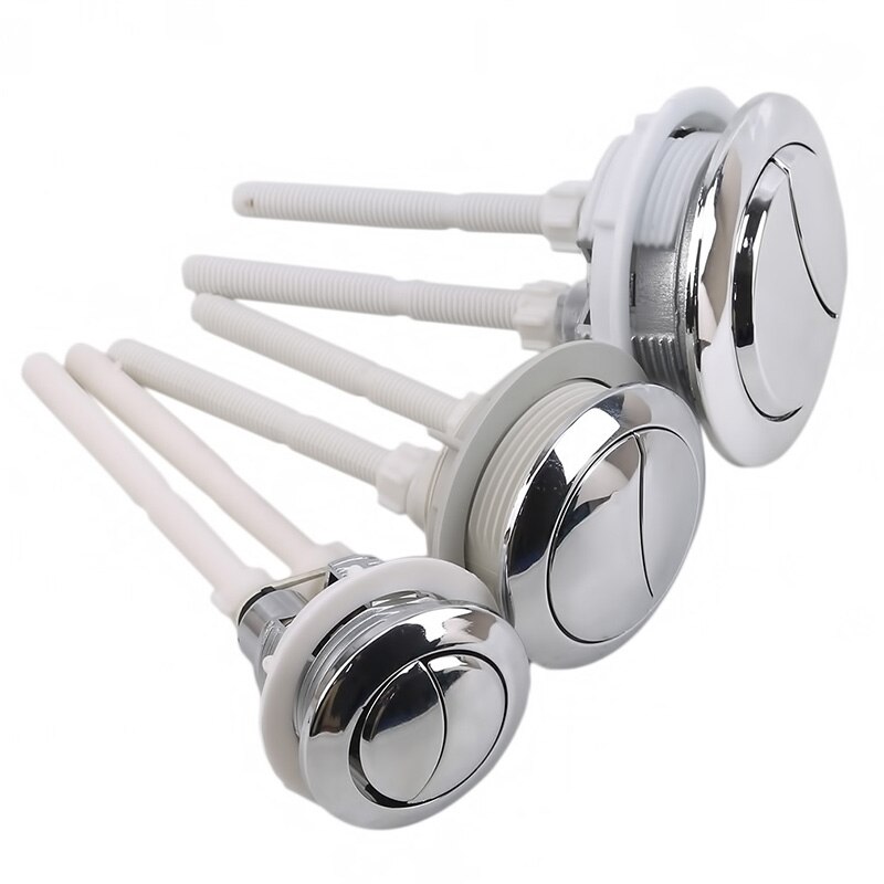 38/48/58mm dubbele drukknop universele spoeltoiletzitting watertankklep wc dubbel 2 stangen badkamer toilet waterschakelaar