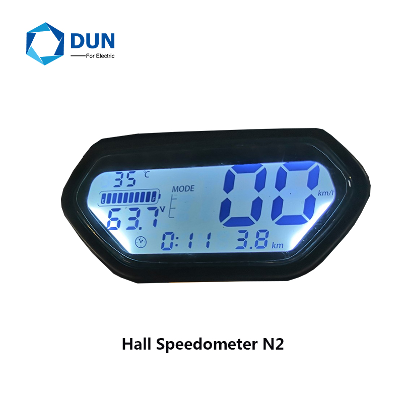 Waterproof 48V-144V Universal Phase Hall Sensor LCD Speedometer display meter for Electric scooter motorcycle