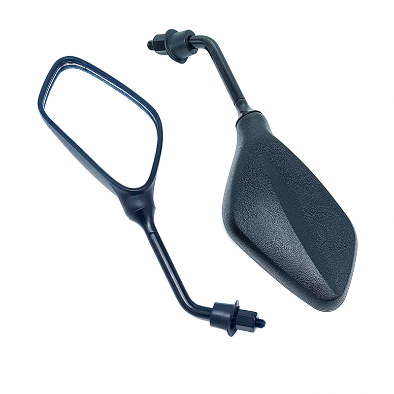 Motorcycle Mirror Electrombile Rear View Mirrors Electrical Motor E-Bike Back Side 8mm Screw Convex Glass 2 Pieces/Pair LMODRI
