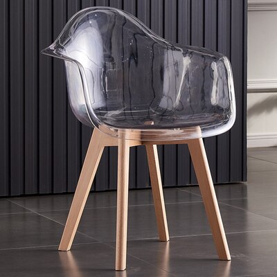 Spisestole stole levende stole кресло для отдыха fauteuil træ patchwork chaise spisestol 의자 sillas: Gennemsigtig