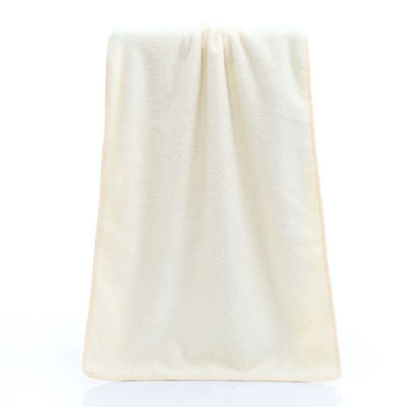 140*70cm Super-sized mikrofibra silnie absorbująca woda kąpiel ręcznik dla zwierzaka miękkie oddychające ręczniki dla psów złote psy domowe akcesoria: White / 70x140cm