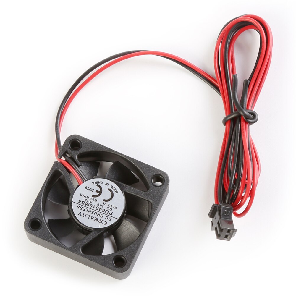 Ventilador de refrigeración para impresora 3D Creality Ender-3/Ender-3 Pro/CR-10s, ventilador circular con disipación de calor de bajo ruido, 24V, 4010