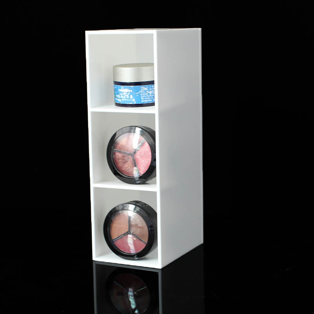 3 Slot Kosmetik Pinsel Lagerung fallen Acryl machen-hoch Werkzeuge Pinsel Halfter Organizer Kasten machen-hoch Pinsel Halfter Starke 3-Slot kosmetik